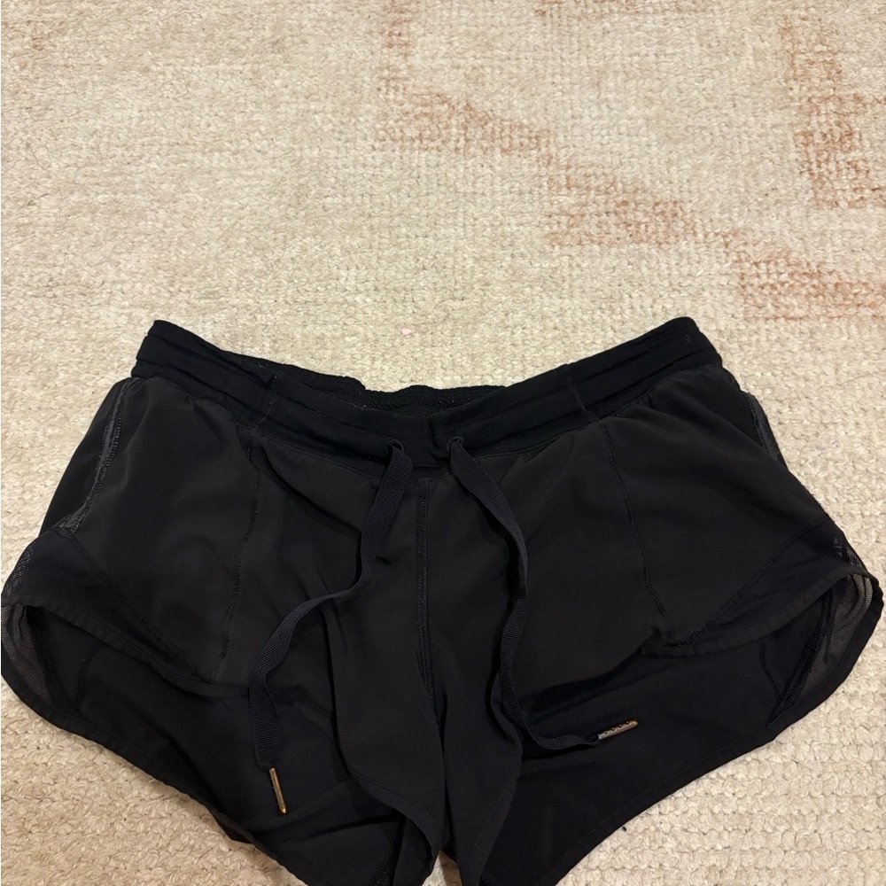Women's Black Athletic Shorts
